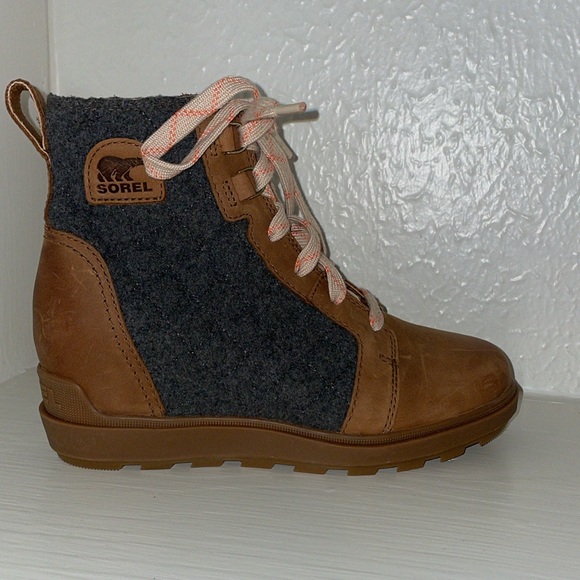 SOREL EVIE II Lace Wedge Bootie Size 7, NWOT - Picture 8 of 16